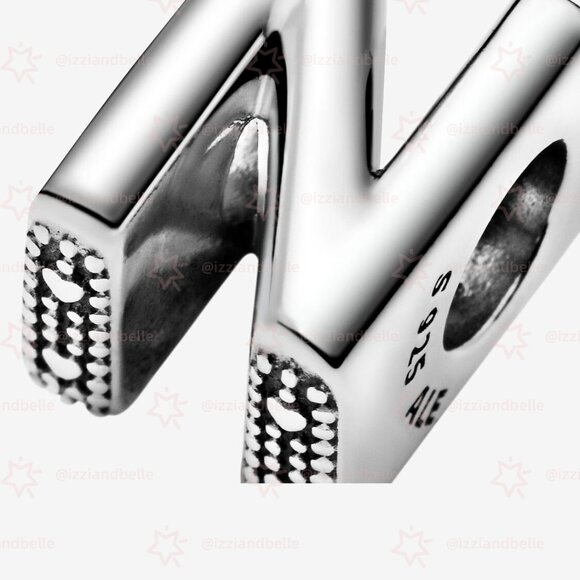 Pandora Letter N Alphabet Charm - Picture 3 of 6